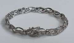 Infinity Style Tennis Bracelet