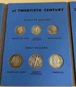 Whitman Folder of Twentieth Century US Coins, 22 Coins Total