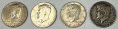 (4) 1964 Kennedy Half Dollars, 4 times the money