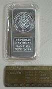 10 Troy Oz Johnson Matthey .999 Fine Silver Bar