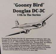 (2) Wings of Texaco "Gooney Bird" Douglas DC-3C Die Cast Airplanes, Both In Original Boxes, 2 times the money