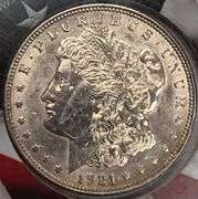 1921-P Morgan Silver Dollar