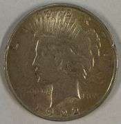 1922-P Peace Silver Dollar