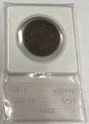 1855-P Coronet Large Cent, NCAA F-12