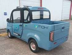 2024 MECO Max P4 Electric Truck w/ Charger, Fan, Back-Up Camera, Runs & Drives, Like New!