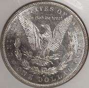 1881-S Morgan Silver Dollar, NGC MS63