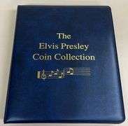 Elvis Presley Coin Collection, 58 Half Dollar Coins Total