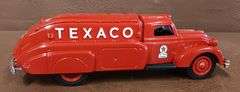 Texaco 1939 Dodge Airflow Tanker Die Cast Coin Bank, In Original Box