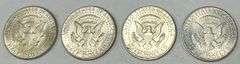 (4) 1964 Kennedy Half Dollars, 4 times the money