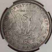 1881-P Morgan Silver Dollar, PGA MS63