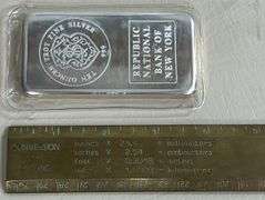 10 Troy Oz Johnson Matthey .999 Fine Silver Bar