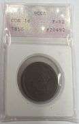 1856-P Coronet Large Cent, NCAA F-12