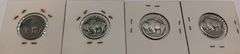 4) Buffalo Nickels, 1920-P, 1921-P, 1927-D & 1928-S, 4 times the moeny