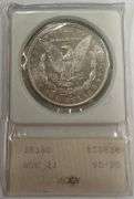 1879-O Morgan Silver Dollar, NCAA AU-50