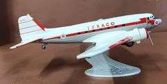 (2) Wings of Texaco "Gooney Bird" Douglas DC-3C Die Cast Airplanes, Both In Original Boxes, 2 times the money