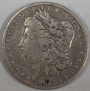 1882-P Morgan Silver Dollar