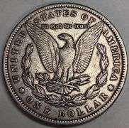 1896-O Morgan Silver Dollar