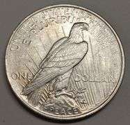 1924-P Peace Silver Dollar