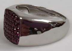 Sterling Silver Ruby Estate Ring