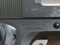 Auto Ordnance Model 1911 .40 S&W Pistol