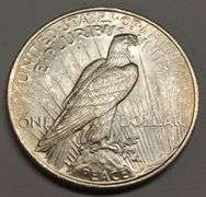 1922-P Peace Silver Dollar