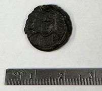 610-641 A.D. Roman Coin