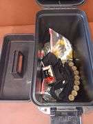 Flambeau Dry Box w/ Misc. Ammo & Shotgun Shell Ammo Belt
