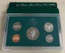 1998-S United States Mint Proof Set
