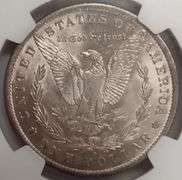 1884-O Morgan Silver Dollar, NGC MS63