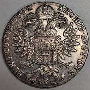 1780 Austrian Maria Theresa Thaler Coin