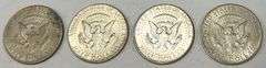 (4) 1964 Kennedy Half Dollars, 4 times the money