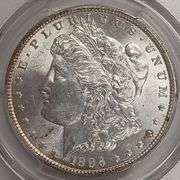 1896-P Morgan Silver Dollar, PCGS MS62