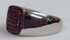 Sterling Silver Ruby Estate Ring