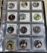 Elvis Presley Coin Collection, 58 Half Dollar Coins Total
