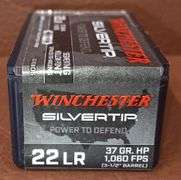 50rd Box of Winchester Silver Tip .22LR Hollow Point Ammo