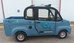 2024 MECO Max P4 Electric Truck w/ Charger, Fan, Back-Up Camera, Runs & Drives, Like New!