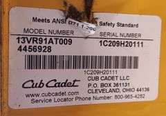 Cub Cadet LTX 1046 VT 46" Riding Lawnmower, Has New Blades, Runs & Operates