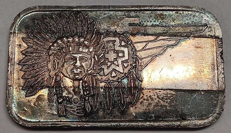 Silver Towne Mint 1oz .999 Fine Silver Bar