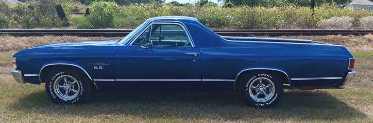 1971 Chevrolet El Camino, 350 V8, Automatic Transmission, A/C, Custom Interior, Digital Dash, Front Disc Brakes, Tow Package, Runs & Drives