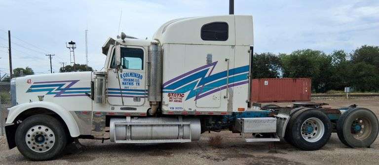 Bank Repo, 1996 Freightliner Long Conventional, 6x4, 14.6L Inline 3406, Sleeper Cab, DOES NOT RUN