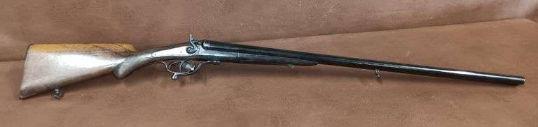 Custom Belgian Made 16g Double Barrel, Under Lever, External Hammers, Takedown Shotgun, Circa 1890's, 30" Barrel