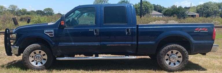 2008 Ford F250 XLT Super Duty 4x4, 6.4L, V8 Powerstroke, Turbo Diesel, PW, PL, Runs & Drives