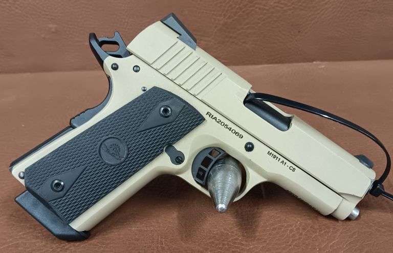 Rock Island Armory M1911 A1-CS 9mm Pistol In Original Case w/ Holster