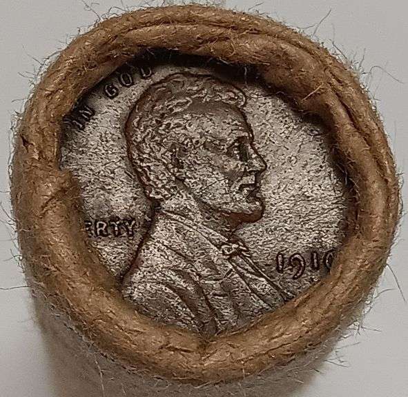 Roll of Unsearched Wheat Pennies