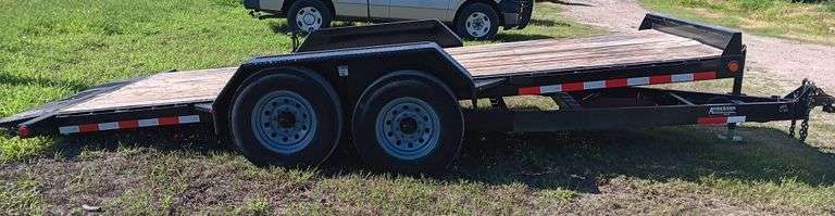 2021 18ft Anderson Manufacturing Tilt Trailer , 14,000 lb GVW, Like New, Great Condition!