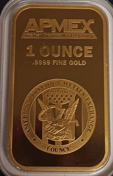 APMEX 1oz .9999 Fine Gold Bar