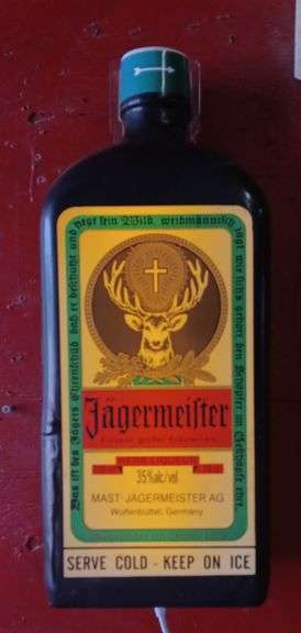 Jagermeister Bottle Light Up Sign, Does Work