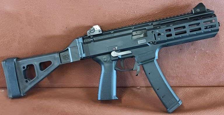 CZ Scorpion EVO 3 S1 9x19 Pistol w/ SB Tactical Folding Stock