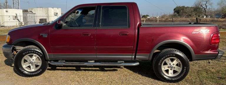 2003 Ford F-150 Crew Cab 4x4, A/C, PW, PL, 5.4L V8 Engine, Automatic Transmission, Runs & Drives