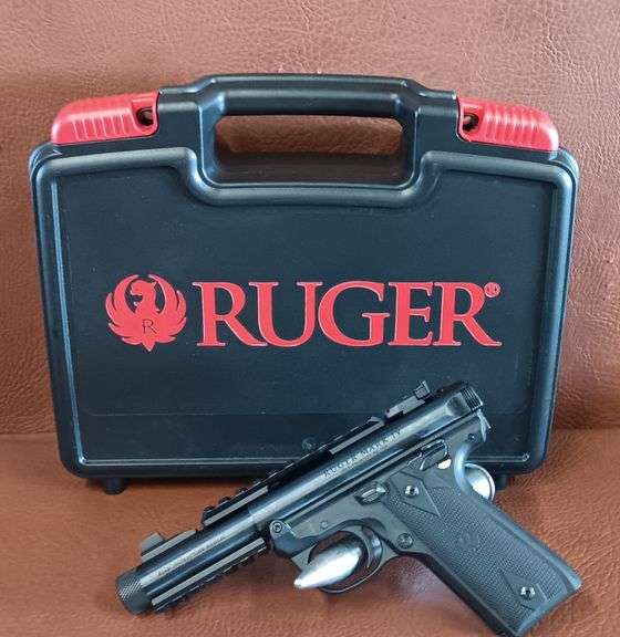 Ruger Mark IV Tactical .22LR Pistol In Original Case